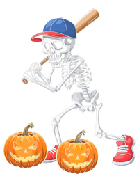 Baseball Skeleton Halloween Funny Baseball Halloween Sweatshirt Cinch Pack Bag