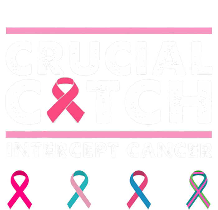 Breast Cancer Awareness Crucial A Catch Intercept Cancer Poster