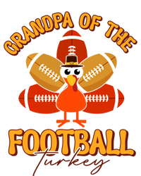 Grandpa Of The Football Turkey Happy Thanksgiving Family Meaningful Gift T-Shirt