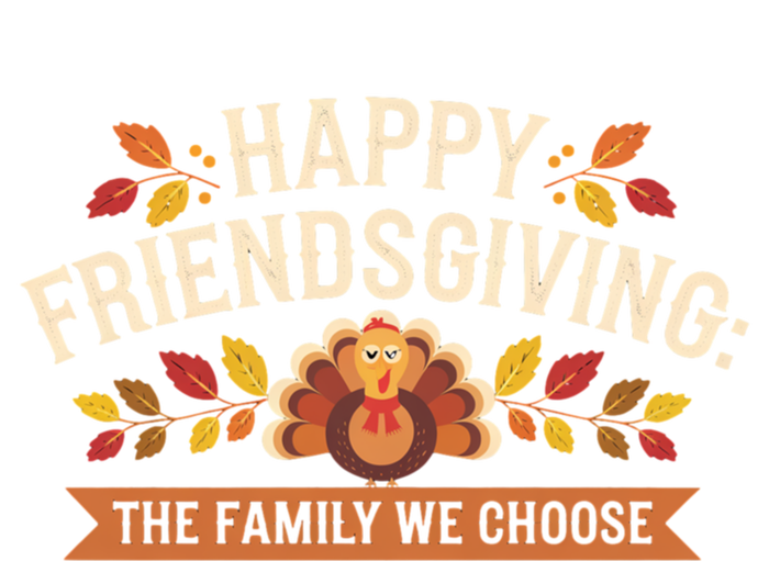 Happy Friendsgiving Thanksgiving Fall Give Thanks Family Gift Insulated Varsity Jacket