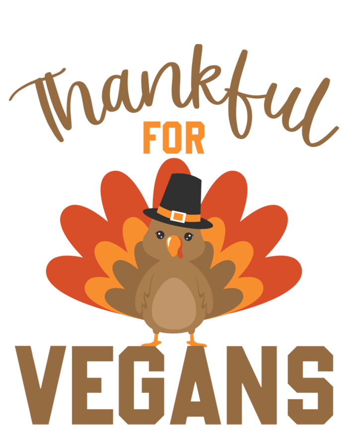 Happy Thanks Vegan Thankful For Vegans Gift T-Shirt