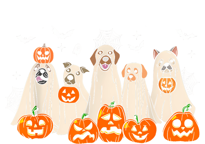 Cute Halloween Ghost Dogs Funny Dog Lovers Women Women's Pullover Hoodie