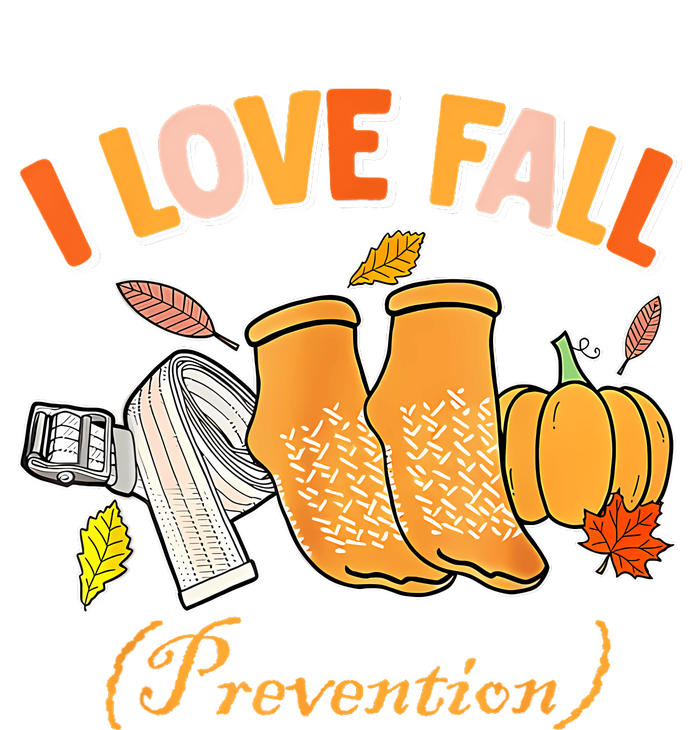 Pt Nurse Fall I Love Fall Prevention Fall Physical Therapy Women's Perfect Tri Tunic Long Sleeve Shirt