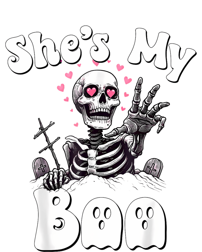 SheS My Boo Matching Halloween Pajama Couples HeS My Boo V-Neck T-Shirt