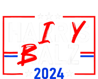 Funny Harris Walz 24 Hairy Balz 2024 Meme Democratics Vote T-Shirt