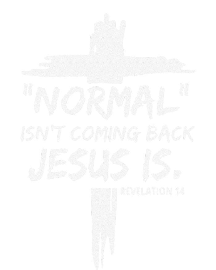 Normal IsnT Coming Back Jesus Is Revelation Bible Christian Metallic Star Ornament