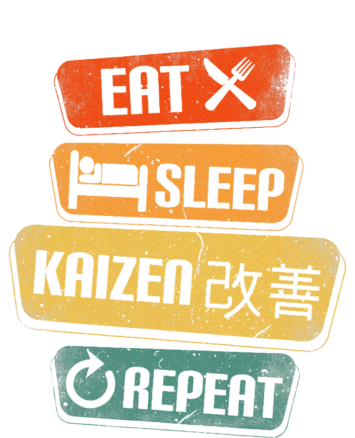 Eat Sleep Kaizen Repeat Funny Japanese Kaizen Sweatshirt