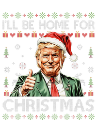 ILl Be Home For Christmas Funny Trump 2024 Ugly Christmas T-Shirt