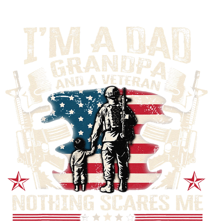 IM A Dad Grandpa And Veteran Fathers Day Veteran Patriotic Coaster