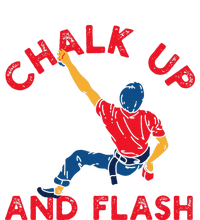 Chalk Up And Flash Boulderer Boulder Bouldering T-Shirt