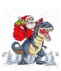 Santa Riding A Dinosaur Funny Christmas Cute Xmas Trex Baby Bodysuit