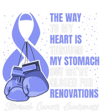 Stomach Cancer Awareness Warrior Periwinkle Ribbon T-Shirt