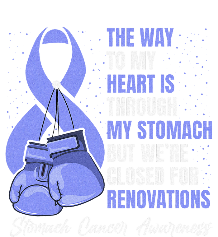 Stomach Cancer Awareness Warrior Periwinkle Ribbon T-Shirt