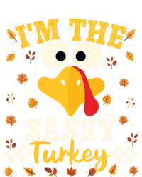 IM Sassy Turkey Family Matching Thanksgiving Group Party Cute Gift Valucap Bio-Washed Visor