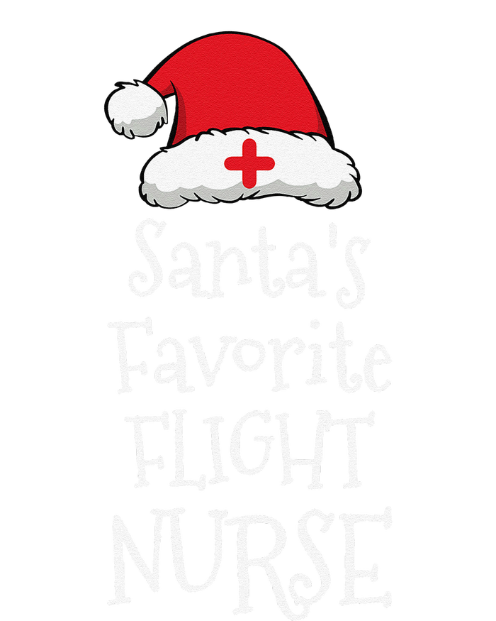 Santas Favorite Flight Nurse Christmas Funny Full-Length Apron With Pockets