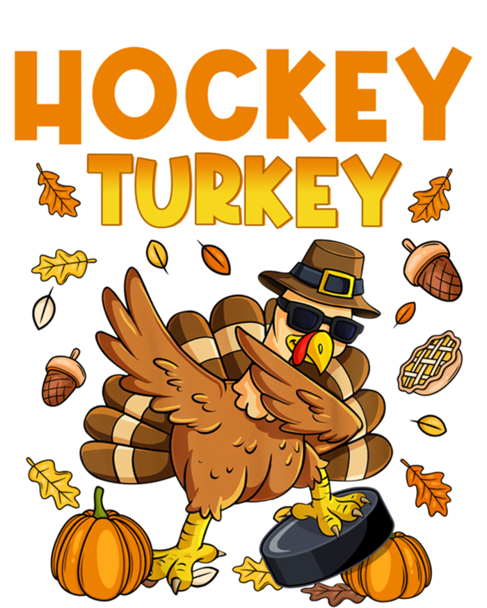 IM The Hockey Turkey Dabbing Thanksgiving Funny Thankful Gift T-Shirt