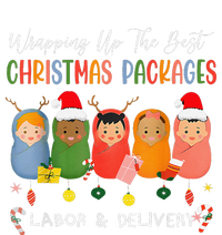 Wrapping Up The Best Christmas Packages Labor Delivery Nurse T-Shirt