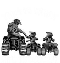 This Is What Life Is About Quad Bike Father And Son Atv Cute Gift T-Shirt