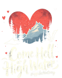 Come Hell Or High Water Mountain Appalachia Strong Nc Vn Tn Kids Long Sleeve Shirt