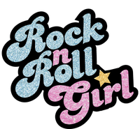 Rock N Roll Girl Cute Rockstar Concert T-Shirt