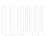 Made In 1974 Funny Barcode Design For Retail Lovers T-Shirt