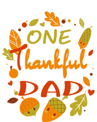 One Thankful Dad Cute Gift Family Daddy Thanksgiving Matching Gift Toddler Long Sleeve Shirt