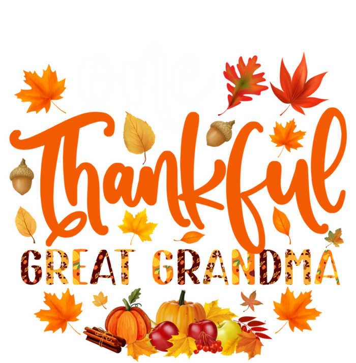 One Thankful Great Grandma Cute Gift Funny Autumn Thanksgiving Gift Ladies Essential Tank