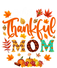 One Thankful Mom Cute Gift Funny Fall Autumn Thanksgiving Gift T-Shirt