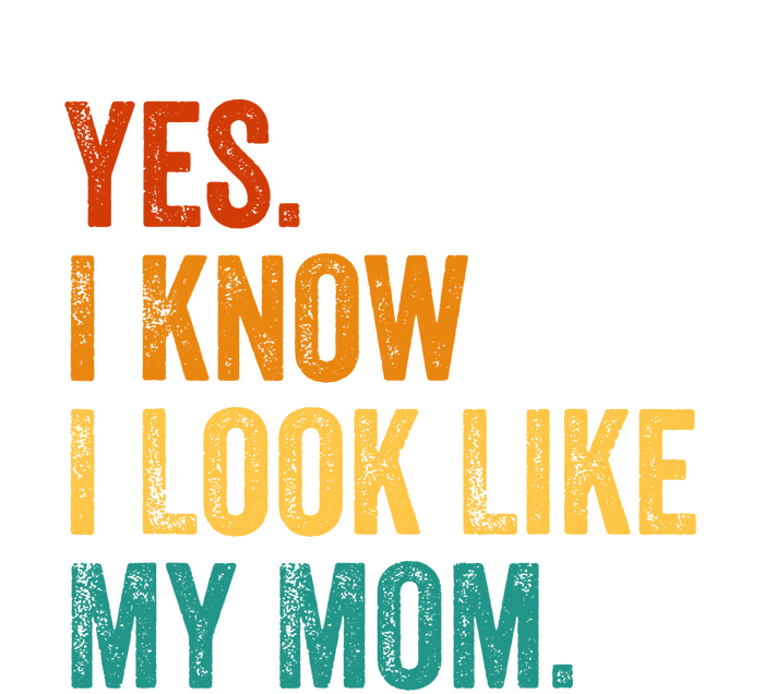 I Know I Look Like My Mom Funny Saying T-Shirt