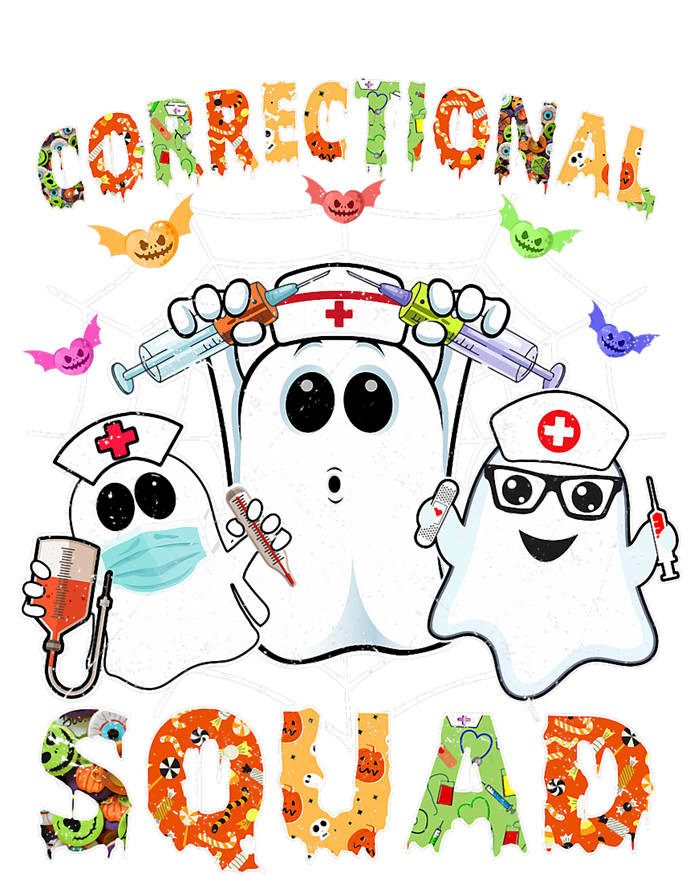 Correctional Nurse Squad Boo Halloween Rn Matching T-Shirt