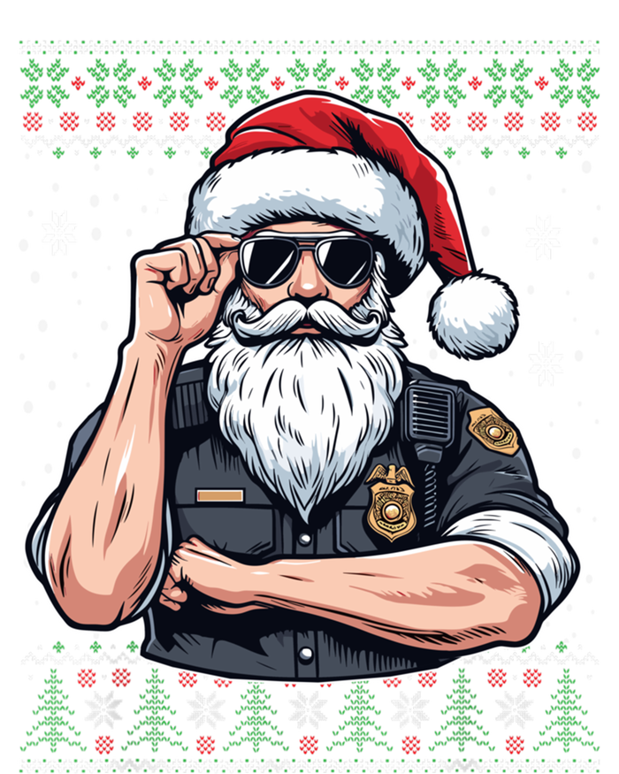 Christmas Santa Claus Police Officer Ugly Christmas Great Gift T-Shirt