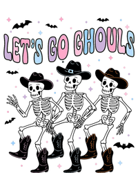 Funny Halloween Lets Go Ghouls Dancing Skeleton Ghost Outfit T-Shirt