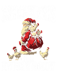 Funny Chicken Christmas Chicken Lover Xmas Day Santa Claus Cool Gift T-Shirt