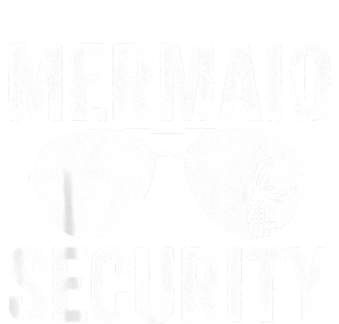 Mermaid Security Halloween Costume Women's Racerback Cropped Tank