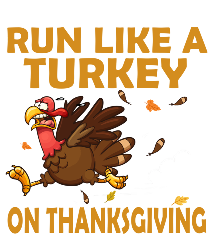 Run Like A Turkey On Thanksgiving Funny Running Runner Gift Tall Sweatshirt