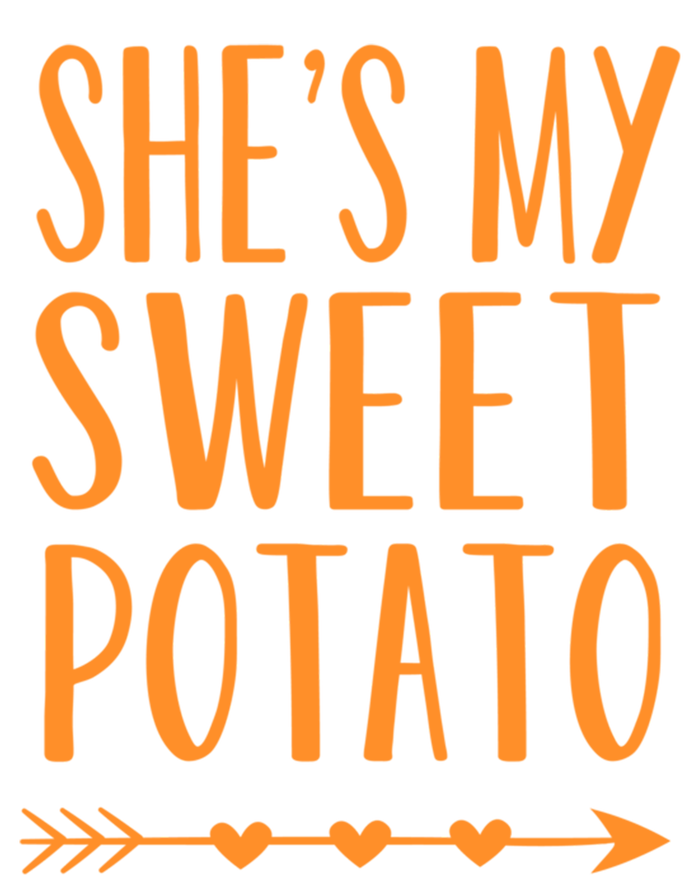 SheS My Sweet Potato Thanksgiving Halloween Matching Couple Meaningful Gift Women's Flannel Pajama Set