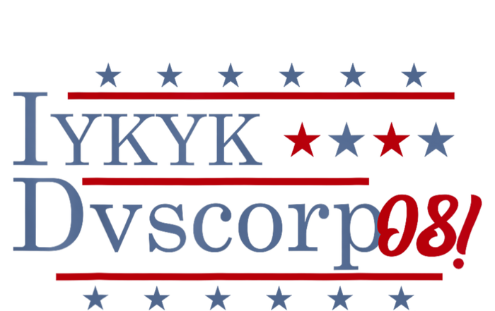 Iykyk Dvscorp08! Password Funny Georgia Voter Sarcasm Humor T-Shirt