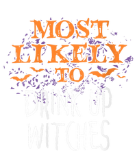 Most Likely To Halloween Drink Up Witches Matching Toddler Long Sleeve Shirt