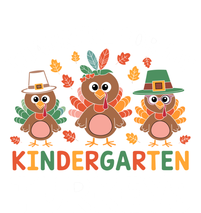 Thanksgiving Teacher Thankful For My Kindergarten Turkeys Gift T-Shirt