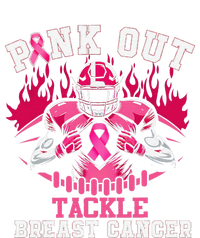 Pin.K Out Tackle Breast Cancer Awareness Football Pin.K Ribbon T-Shirt