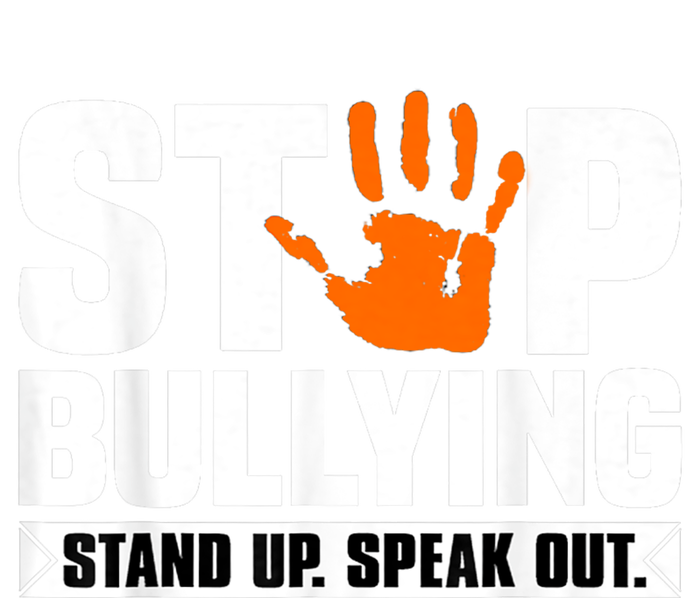 Stop Bullying Design Orange Stand Up Speak Out Unity Day T-Shirt