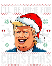 ILl Be Home For Christmas Funny Santa Claus Trump 2024 T-Shirt