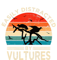 Easily Distracted By Vultures Vintage Funny Vulture Long Sleeve Shirt