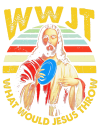 Disc Golf What Would Jesus Throw Frisbee Golf Wwjt Christian T-Shirt