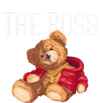 Cool Teddy Bear Dollar Sign Teddy Lover The Boss Bossy Women's Tri-Blend 3/4-Sleeve Raglan Shirt