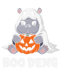 Funny Halloween Moo Deng Baby Hippo Boo Deng Ghost Costume Gift T-Shirt