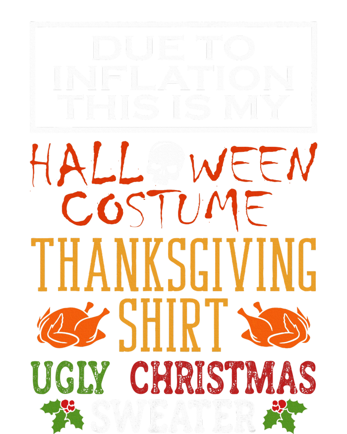 Due To Inflation This Is My Halloween Thanksgiving Xmas Drawstring Bag