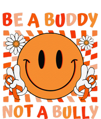 Be A Buddy Not A Bully Unity Day Anti Bullying Orange Face Gift Striped Beanie with Solid Band