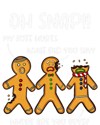 Gingerbread Man Cookie Oh Snap Christmas Funny T-Shirt