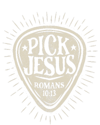 Guitar Pick Jesus Christian Music Guitarist Pastor T-Shirt